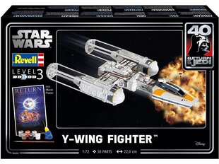 Surenkamas modelis Revell Y-wing Fighter, 1/72, 05658 kaina ir informacija | Konstruktoriai ir kaladėlės | pigu.lt