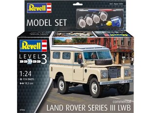 Revell - Land Rover Series III LWB Commercial подарочный набор, 1/24, 67056 цена и информация | Конструкторы и кубики | pigu.lt