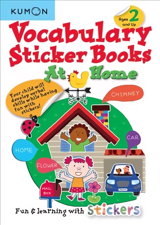 Vocabulary Sticker Books: At Home kaina ir informacija | Knygos mažiesiems | pigu.lt