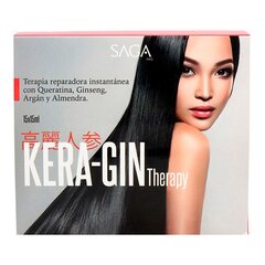 Glotnumo suteikiantis tonikas Saga Pro Kera-Gin Therapy, 15 ml kaina ir informacija | Priemonės plaukų stiprinimui | pigu.lt