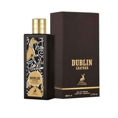 Парфюмированная вода Alhambra Dublin Leather EDP для мужчин/женщин, 80 мл. цена и информация | Женские духи | pigu.lt