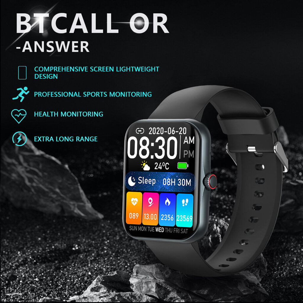 Išmanusis laikrodis Išmanusis laikrodis; Smartwatch LIVMAN S80 PRO kaina |  pigu.lt