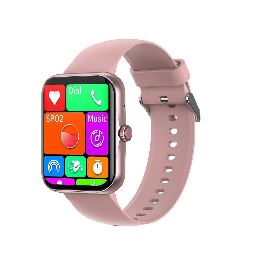 Livman S80 Pro Pink kaina ir informacija | Išmanieji laikrodžiai (smartwatch) | pigu.lt