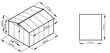 Sodo namukas Hudson, 9x10, Light Wood kaina ir informacija | Sodo nameliai, malkinės, pastogės | pigu.lt