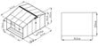 Sodo namukas su malkine Madison, 11x8, Cold Grey цена и информация | Sodo nameliai, malkinės, pastogės | pigu.lt