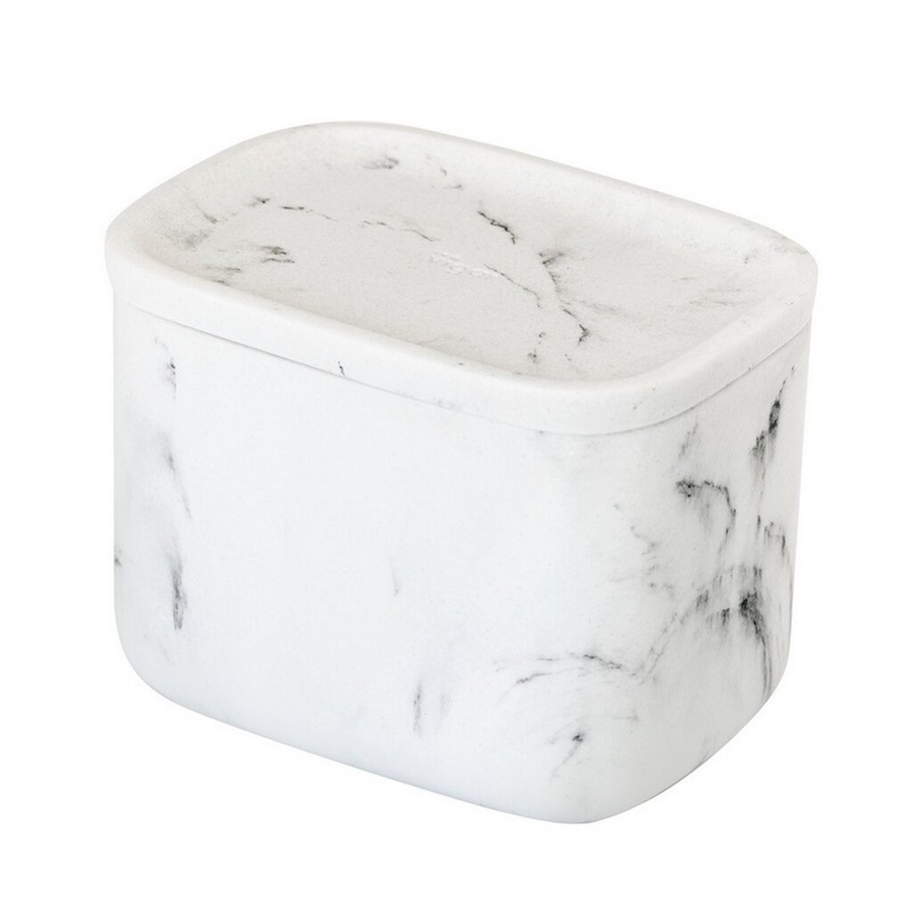 Higienos priemonių dėžutė Zense white marble kaina ir informacija | Vonios kambario aksesuarai | pigu.lt