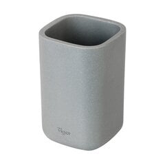  Линия box zense concrete: стакан для зубных щеток с элегантным дизайном цена и информация | Аксессуары для ванной комнаты | pigu.lt