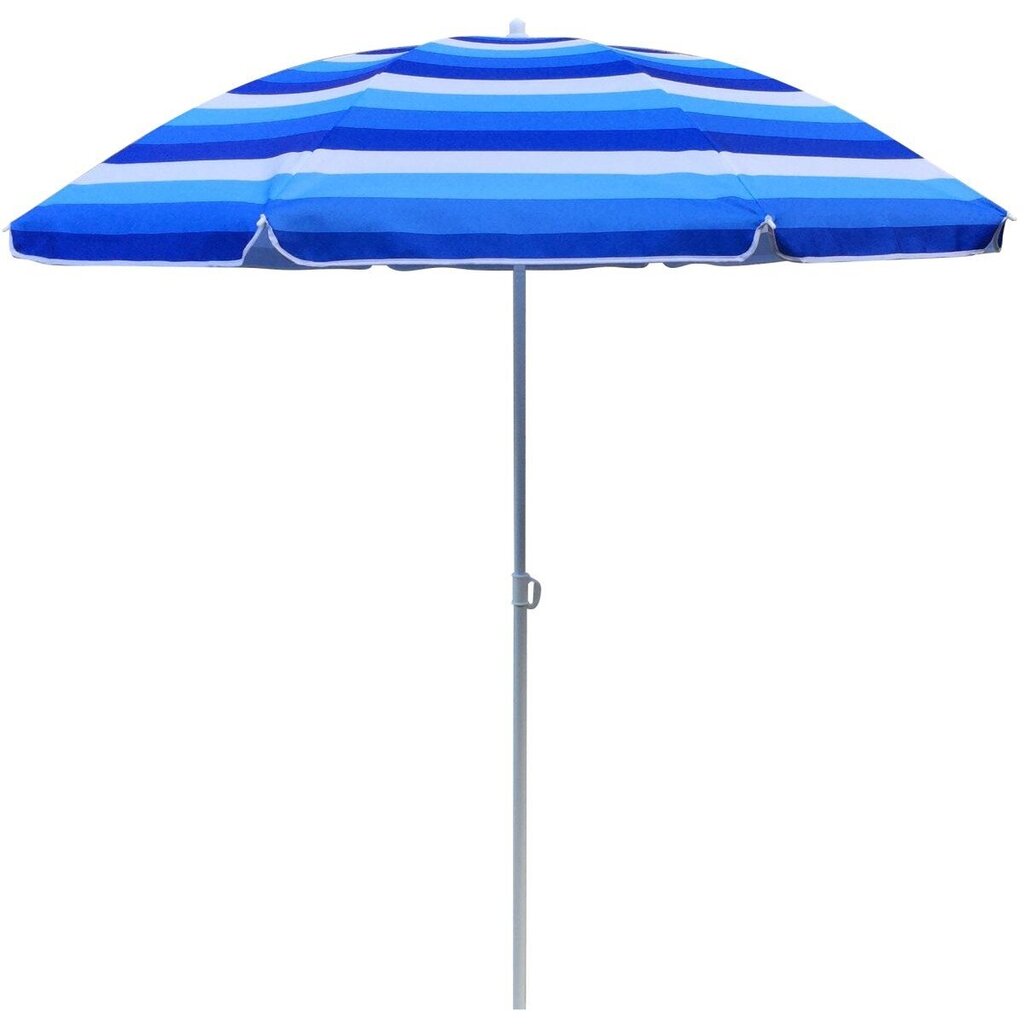 Paplūdimio skėtis Nils Camp, 160cm, mėlynas kaina ir informacija | Skėčiai, markizės, stovai | pigu.lt