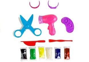 Набор парикмахера "Парикмахерская" с пластилином и различными аксессуарами цена и информация | Развивающие игрушки | pigu.lt