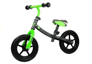 Balansinis dviratukas Corrado, žalias/juodas kaina ir informacija | Balansiniai dviratukai | pigu.lt