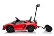 Dvivietis elektromobilis su platforma Lamborghini Aventador SX2018, raudonas kaina ir informacija | Elektromobiliai vaikams | pigu.lt