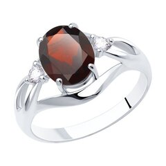 Серебряное кольцо 925 Argento цена и информация | Кольца | pigu.lt