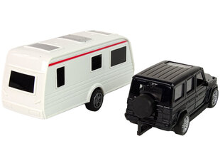 Набор транспортных средств Jeep Black Caravan цена и информация | Игрушки для мальчиков | pigu.lt