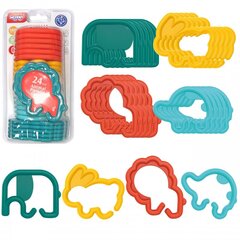 Woopie разноцветные брелоки в виде животных, 24 шт. цена и информация | Игрушки для малышей | pigu.lt