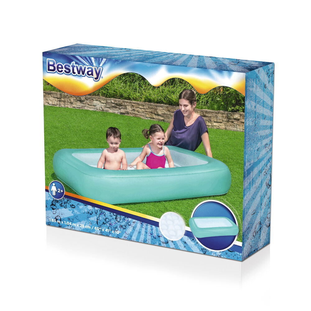 Vaikiškas pripučiamas baseinas Bestway, 165x104x25cm kaina ir informacija | Baseinai | pigu.lt