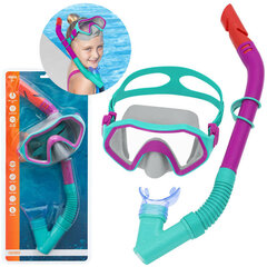 Набор для подводного плавания Bestway Hydro Swim, розовый цена и информация | Наборы для подводного плавания | pigu.lt