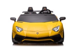 Двухместный электромобиль Lamborghini XXL A8803, желтый цена и информация | Электромобили для детей | pigu.lt