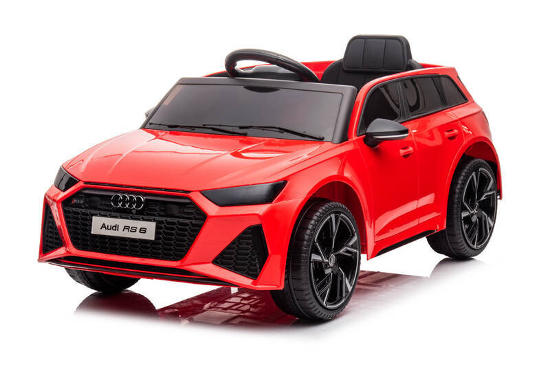 Vienvietis vaikiškas elektromobilis Audi BRD-2118, raudonas kaina ir informacija | Elektromobiliai vaikams | pigu.lt