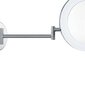 Veidrodis Searchlight Iluminacion, sidabrinis kaina ir informacija | Vonios veidrodžiai | pigu.lt