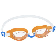 Детские очки для плавания Bestway Aqua Burst, оранжевые цена и информация | Очки для плавания | pigu.lt