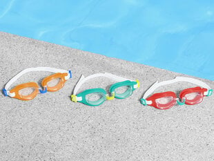 Plaukimo akiniai Bestway Aqua Burst, oranžiniai kaina ir informacija | Plaukimo akiniai | pigu.lt