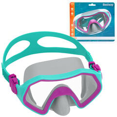 Цветная маска для плавания Bestway Crusader, фиолетовая цена и информация | Маски для дайвинга | pigu.lt