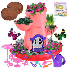 Mažojo sodininko rinkinys, rožinis kaina ir informacija | Lavinamieji žaislai | pigu.lt