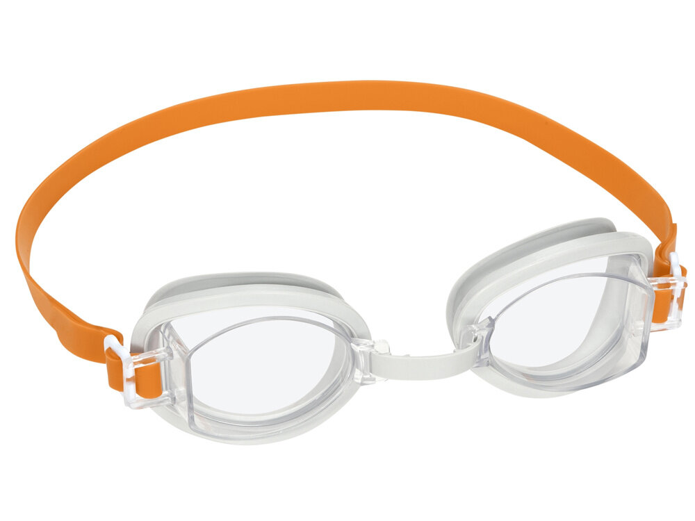 Plaukimo akiniai Bestway Aqua Burs Essential, balti цена и информация | Plaukimo akiniai | pigu.lt