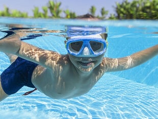 Plaukimo akiniai Bestway Hydro Swim, mėlyni kaina ir informacija | Plaukimo akiniai | pigu.lt