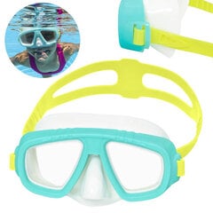Очки для плавания Bestway Hydro Swim, зеленые цена и информация | Очки для плавания | pigu.lt