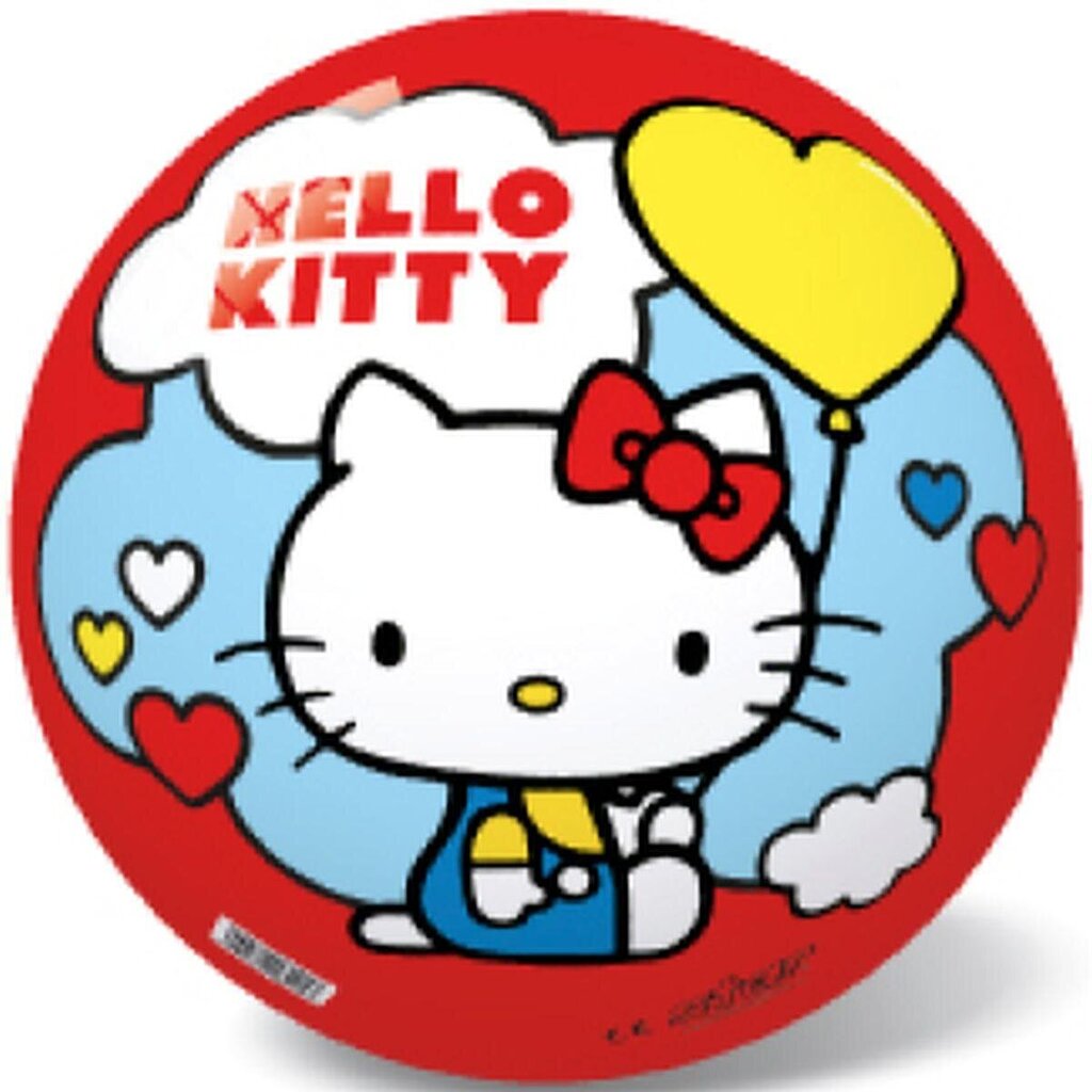 Kamuolys Hello Kitty, 23 cm kaina ir informacija | Vandens, smėlio ir paplūdimio žaislai | pigu.lt