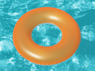 Pripučiamas plaukimo ratas Bestway, 76cm, oranžinis kaina ir informacija | Pripučiamos ir paplūdimio prekės | pigu.lt