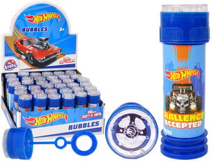 Muilo burbulai Hot Wheels My Bubble, 55ml, mėlyni kaina ir informacija | Vandens, smėlio ir paplūdimio žaislai | pigu.lt