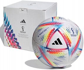 Futbolo kamuolys Adidas Al Rihla League 2022 r. 5, margas, H57782 цена и информация | Футбольные мячи | pigu.lt