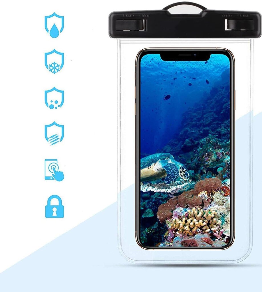 Vandeniui atsparus telefono dėklas kaina ir informacija | Kitas turistinis inventorius | pigu.lt