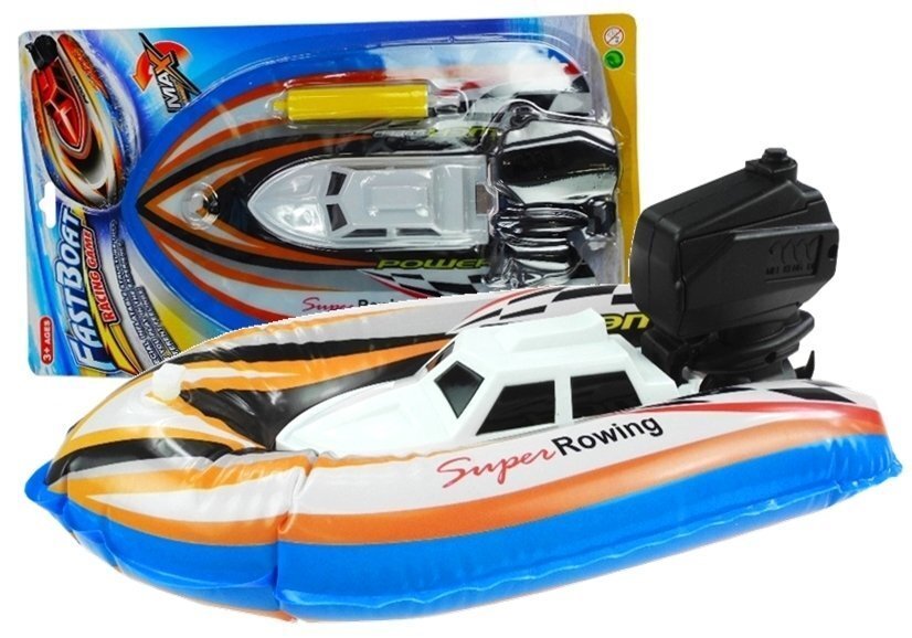 Žaislinė pripučiama vandens valtis su siurbliu цена и информация | Žaislai kūdikiams | pigu.lt