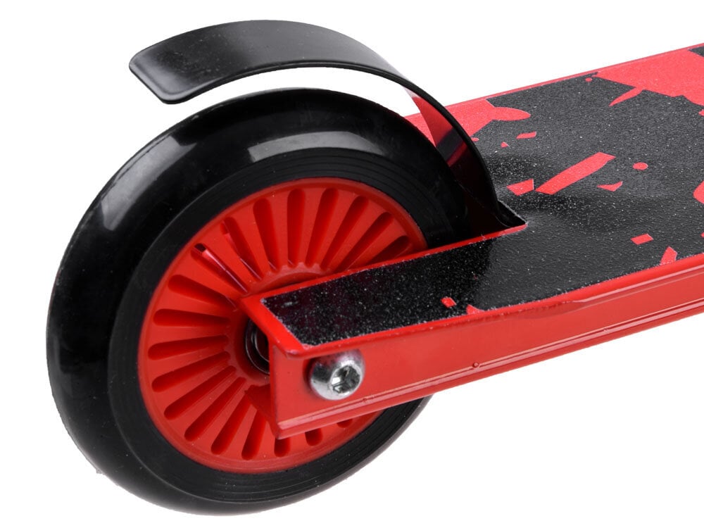 Dviratis paspirtukas Skate Pro Stunt Scooter, raudonas kaina ir informacija | Paspirtukai | pigu.lt