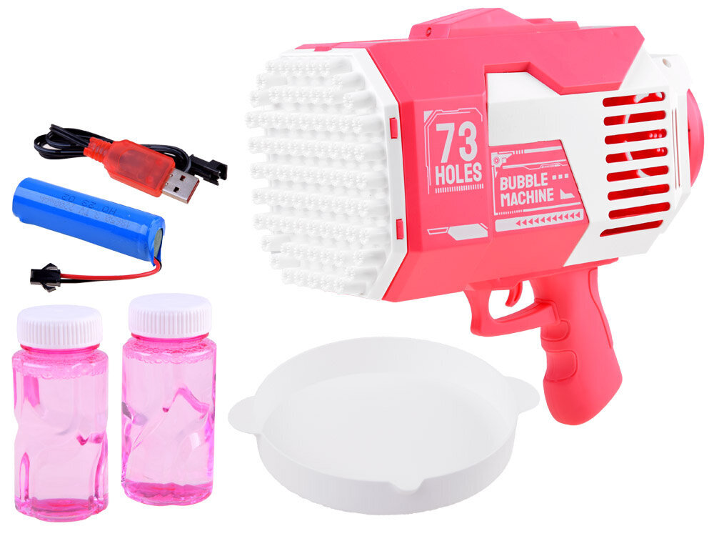 Muilo burbulų pistoletas, rožinis kaina ir informacija | Vandens, smėlio ir paplūdimio žaislai | pigu.lt
