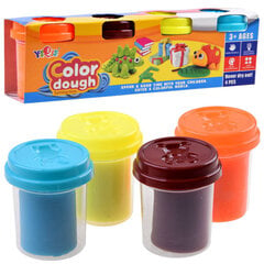 Пластик, 4 цветных стаканчика цена и информация | Принадлежности для рисования, лепки | pigu.lt