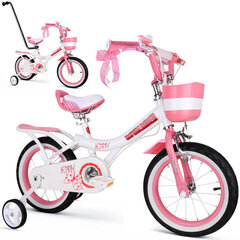 Vaikiškas dviratis Royalbaby Jenny 14", rožinis цена и информация | Велосипеды | pigu.lt