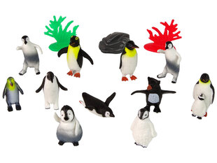 Пингвины, набор из 12 фигурок цена и информация | Игрушки для мальчиков | pigu.lt