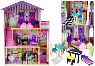 Medinis lėlių namelis Stella kaina ir informacija | Žaislai mergaitėms | pigu.lt