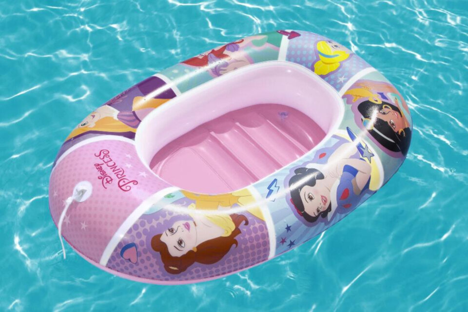 Pripučiama vaikiška valtis Disney Princess, 102 x 69 cm цена и информация | Pripučiamos ir paplūdimio prekės | pigu.lt