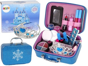 Makiažo rinkinys Lean Toys Star Trunk Blue Glitter Glosses kaina ir informacija | Žaislai mergaitėms | pigu.lt