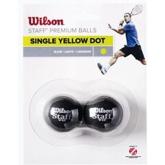 Мяч для сквоша WILSON STAFF, одна желтая точка цена и информация | Сквош | pigu.lt