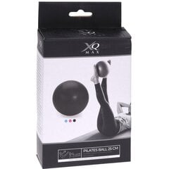Мяч для фитнеса XQMAX Pilates 25 см, черный цена и информация | Гимнастические мячи | pigu.lt