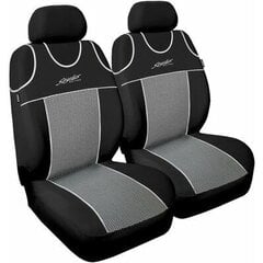 Чехлы передних сидений Stylus, черный с серым цена и информация | Автомобильные чехлы, аксессуары | pigu.lt