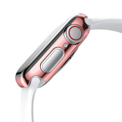 Чехол для Apple Watch — Розовое Золото - 45мм цена и информация | Аксессуары для смарт-часов и браслетов | pigu.lt