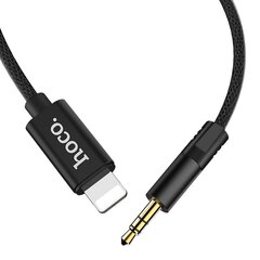 HOCO аудиокабель AUX Jack 3,5мм Lightning 8-pin UPA13 цена и информация | Кабели для телефонов | pigu.lt