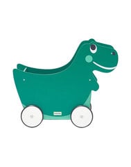 Толкатель для хранения игрушек и игрушек Toddler Dino, зеленый цена и информация | Игрушки для малышей | pigu.lt